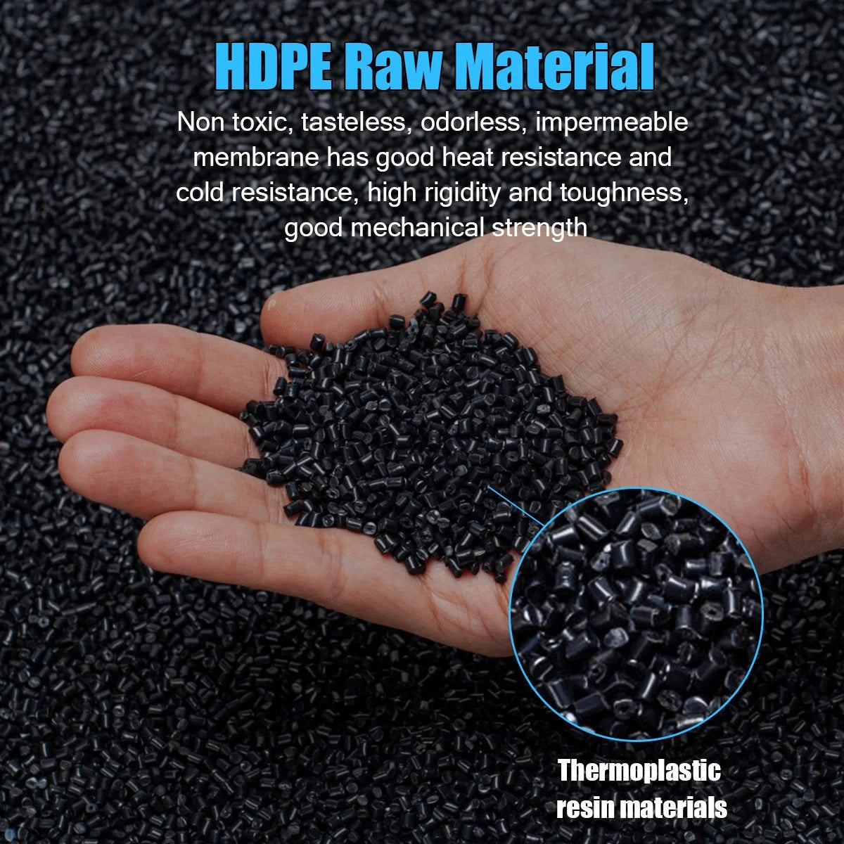 Pond Liner, Brochao HDPE Pond Skins,Fish Pond Liners PVC Membrane for Outdoor Gardens Patio Pool Water Fountain Waterfall Landscaping