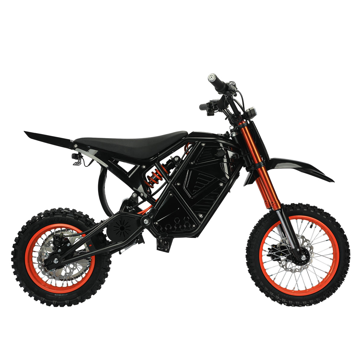 Brochao E Bikes 2500W/4000W Electric Dirt Bike for Teens & Adults - 37/40MPH Off-Road EBike, 60V 20.8AH Removable Battery