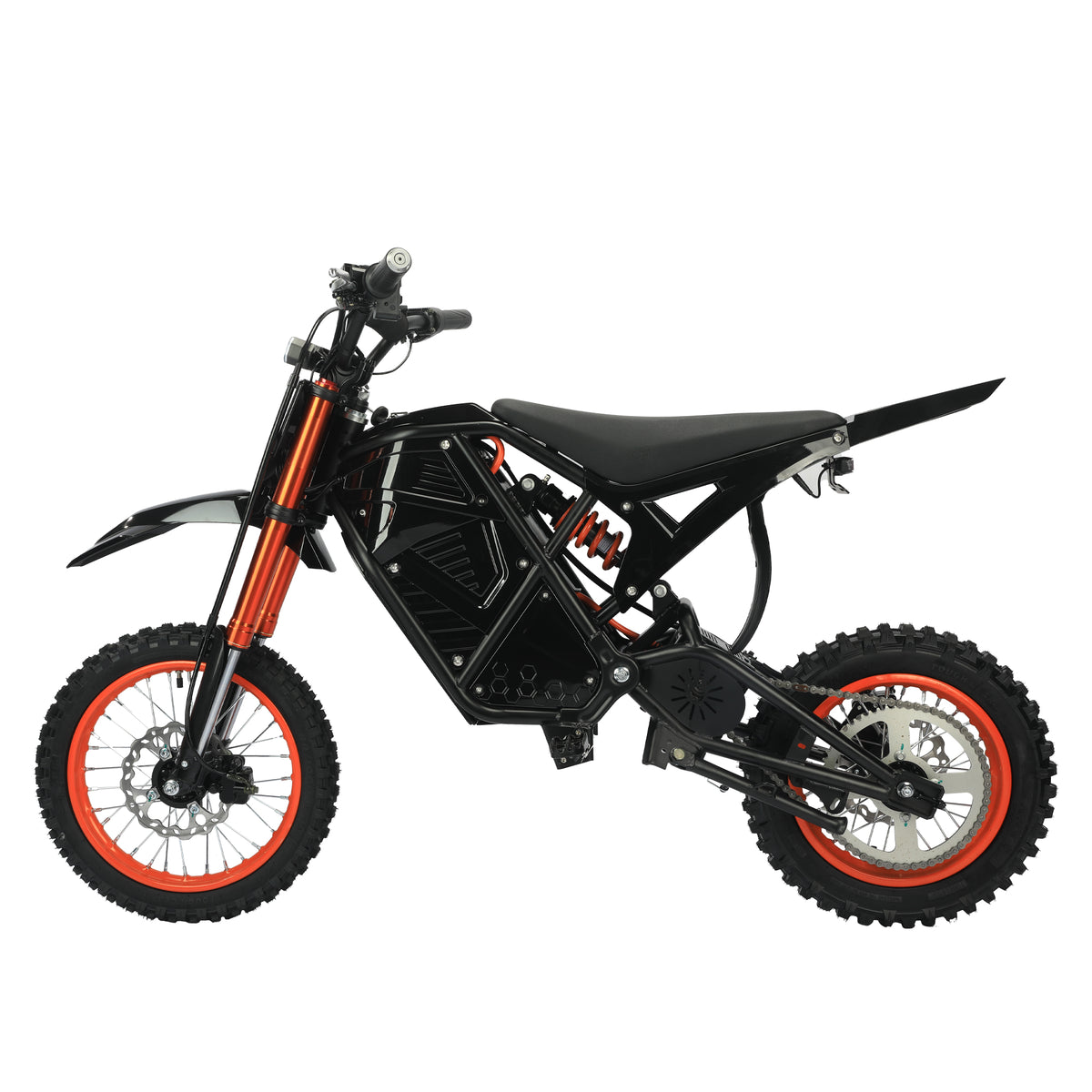 Brochao E Bikes 2500W/4000W Electric Dirt Bike for Teens & Adults - 37/40MPH Off-Road EBike, 60V 20.8AH Removable Battery