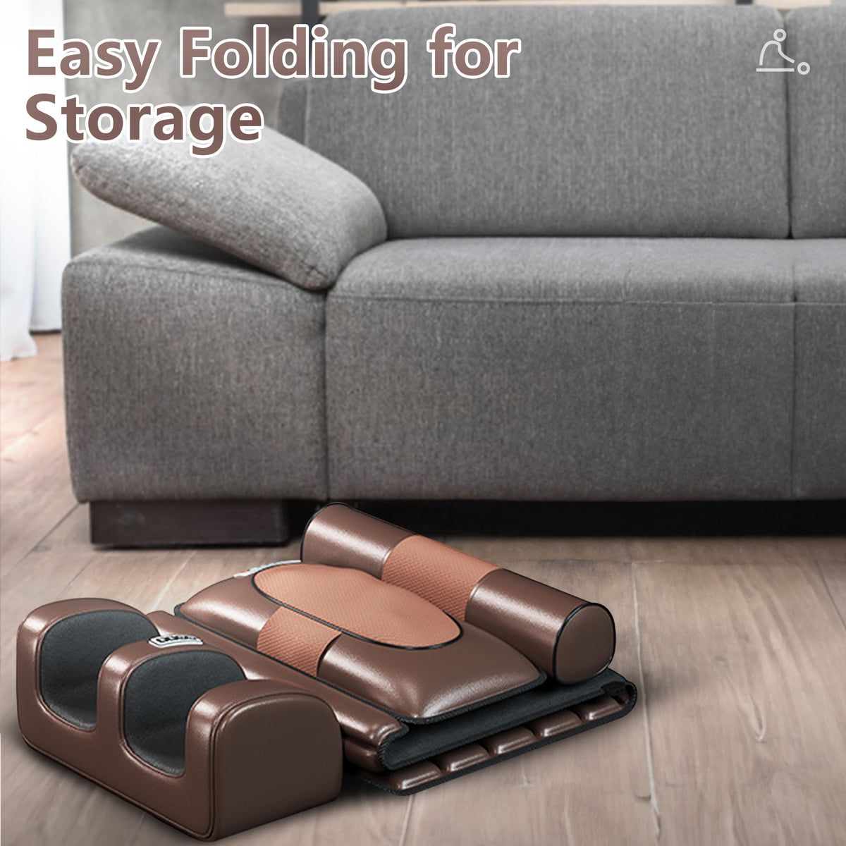 Brochao Full Body Massage Mat with Heat, Foot Massager, Whole Body Vibration Massage Chair Pad Cushion with Detachable Shiatsu Neck Massage Pillow