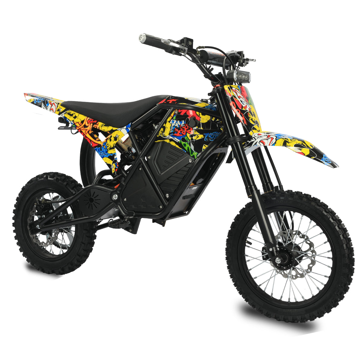 Brochao E Bikes 2500W/4000W Electric Dirt Bike for Teens & Adults - 37/40MPH Off-Road EBike, 60V 20.8AH Removable Battery