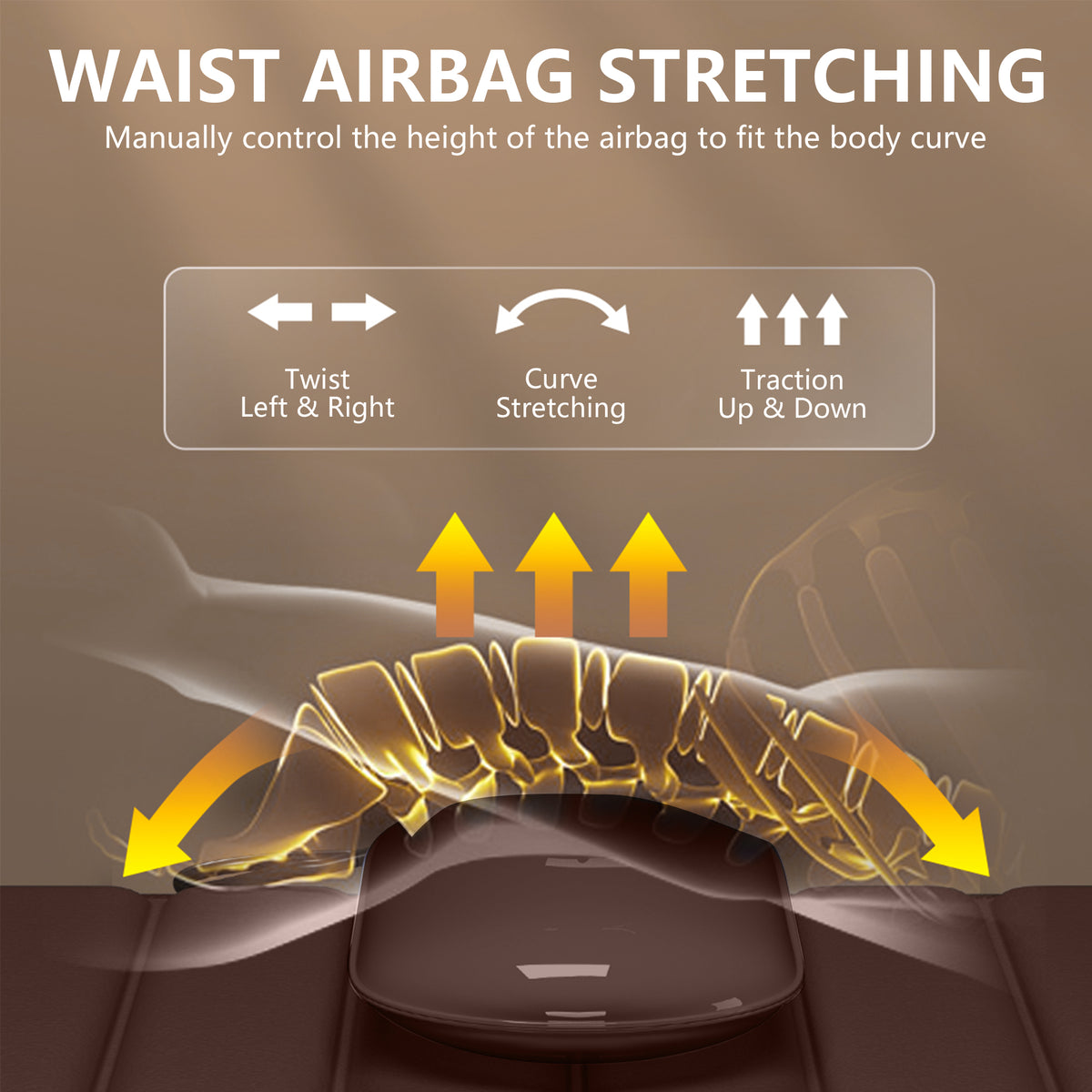 Brochao Full Body Massage Mat with Heat, Foot Massager, Whole Body Vibration Massage Chair Pad Cushion with Detachable Shiatsu Neck Massage Pillow
