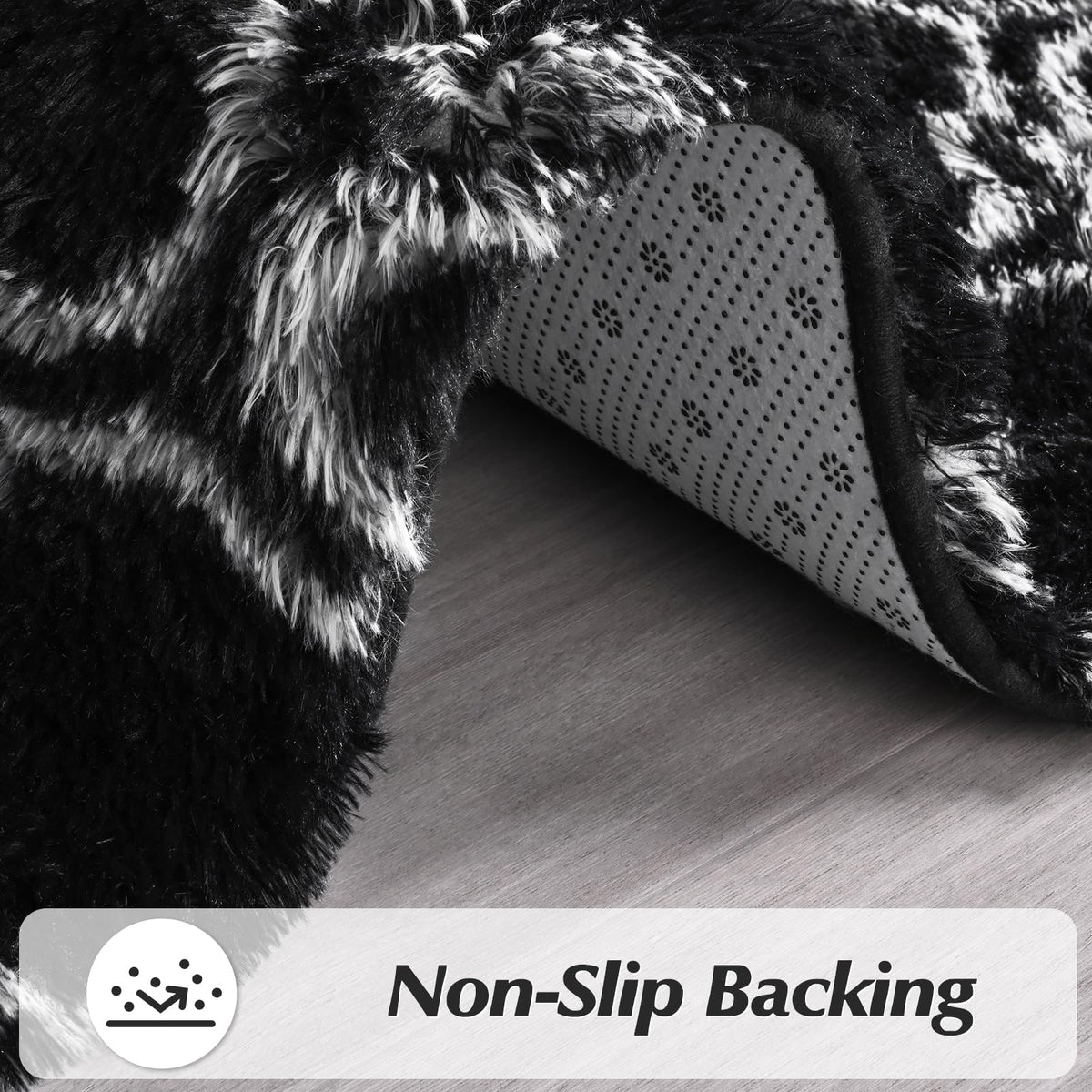 Area Rug, Brochao 5x8 Shag Area Rug for Living Room Bedroom , Fluffy Rug Plush Rug, Soft Home Floor Carpet